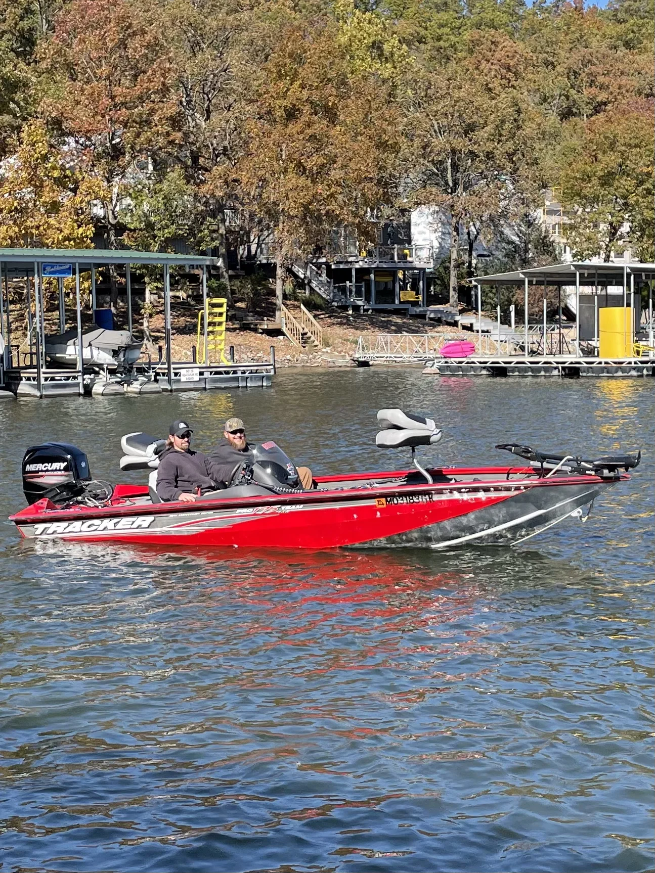 Bass Tracker Fishing Boat